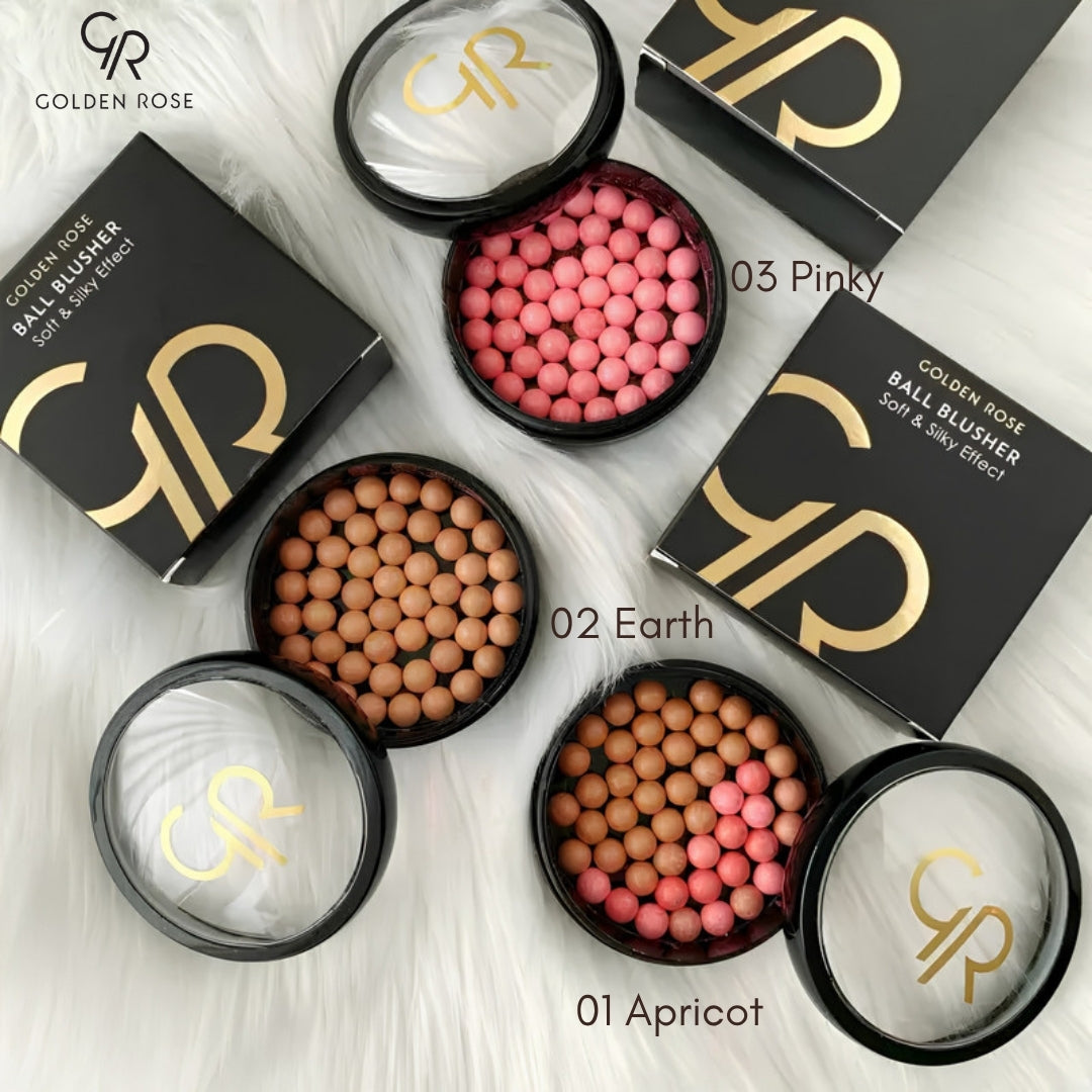 Golden Rose blusher ball apricot pink Pakistan COD delivery