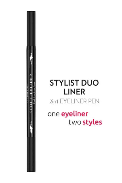 GOLDEN ROSE EYELINER PEN 2IN1 STYLIST DUO