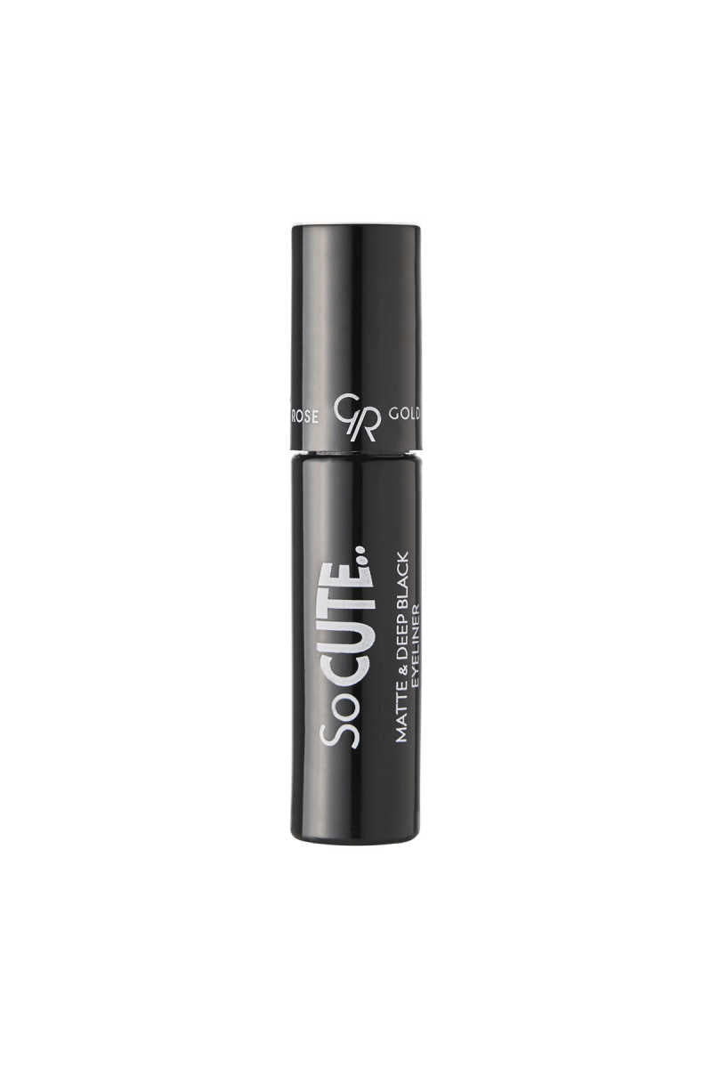 GOLDEN ROSE EYELINER SO CUTE MATTE & DEEP BLACK