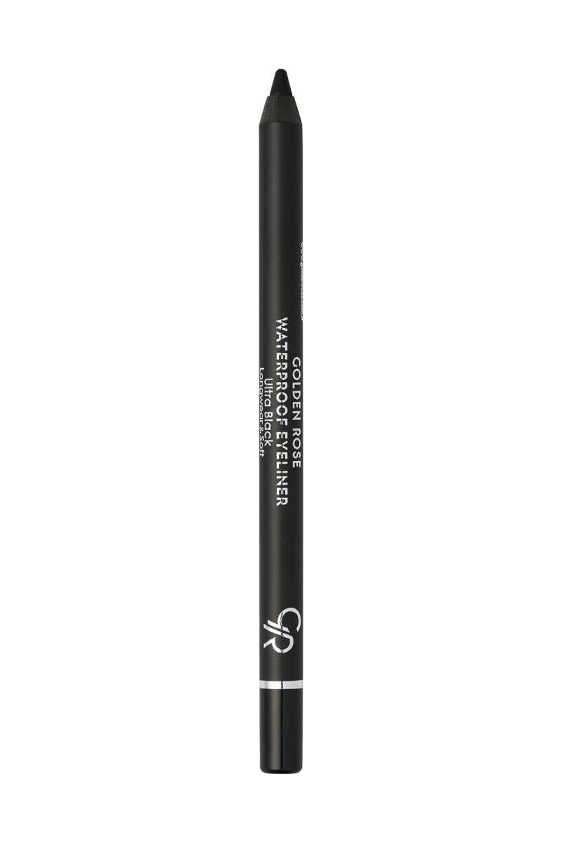 GOLDEN ROSE EYELINER WATERPROOF ULTRA BLACK