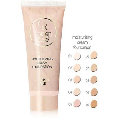 GOLDEN ROSE FOUNDATION MOISTURISING