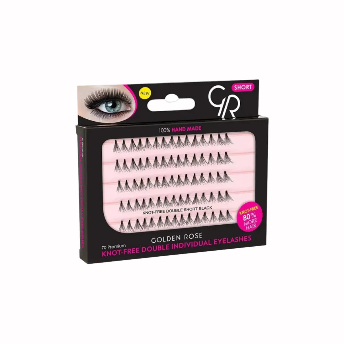 GOLDEN ROSE EYELASHES KNOT FREE 70 MEDIUM