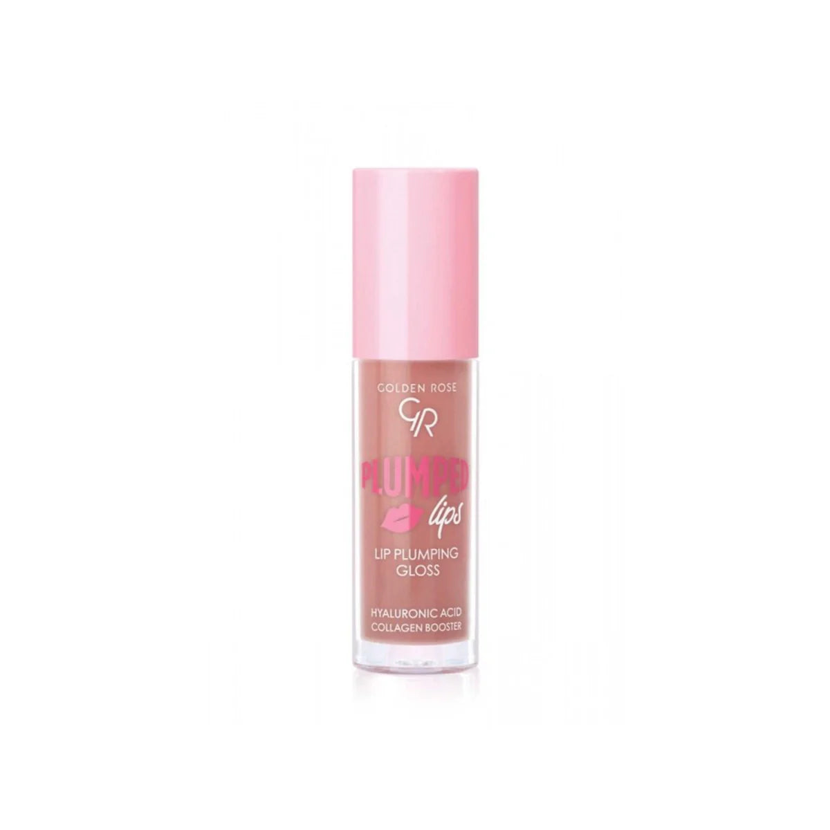 GOLDEN ROSE LIPGLOSS PLUMPED LIPS