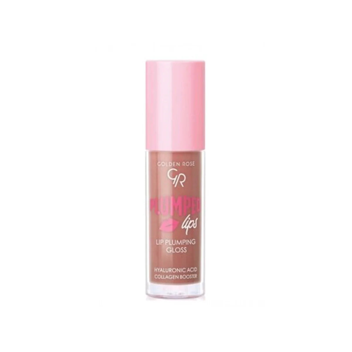 GOLDEN ROSE LIPGLOSS PLUMPED LIPS