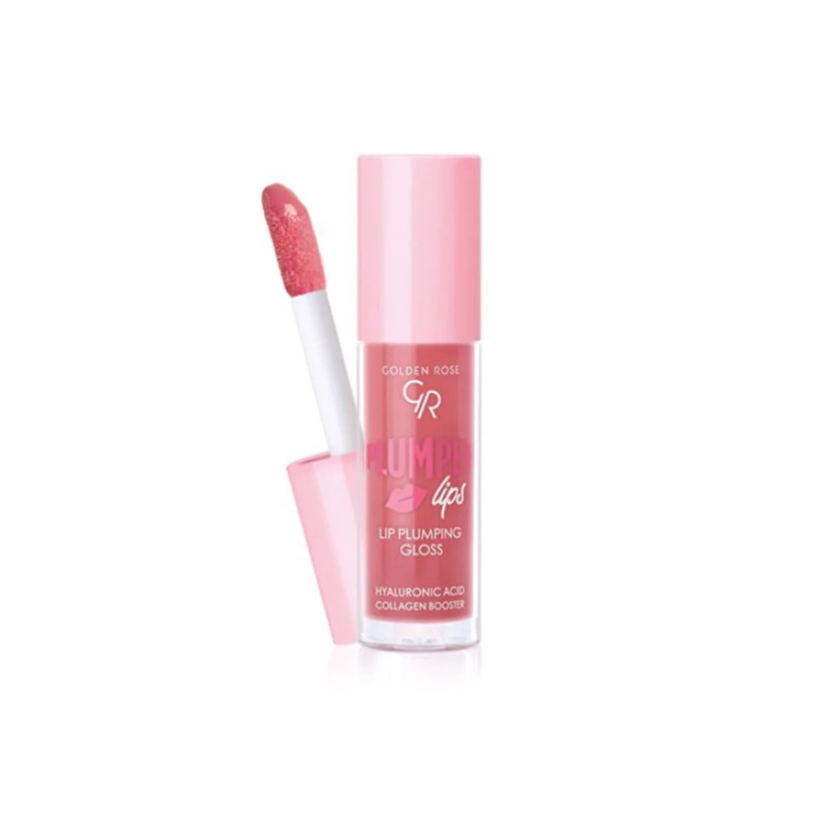 GOLDEN ROSE LIPGLOSS PLUMPED LIPS