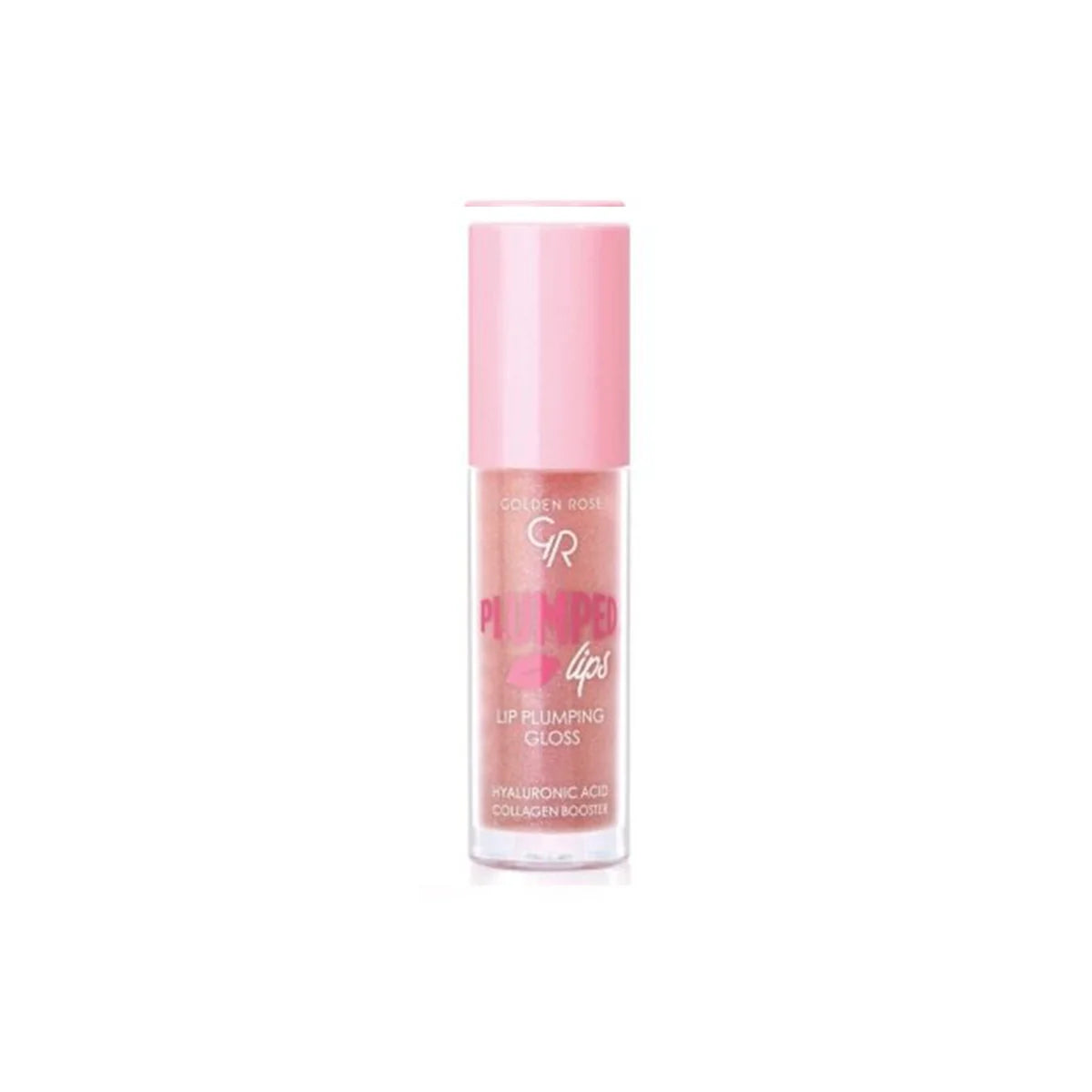GOLDEN ROSE LIPGLOSS PLUMPED LIPS