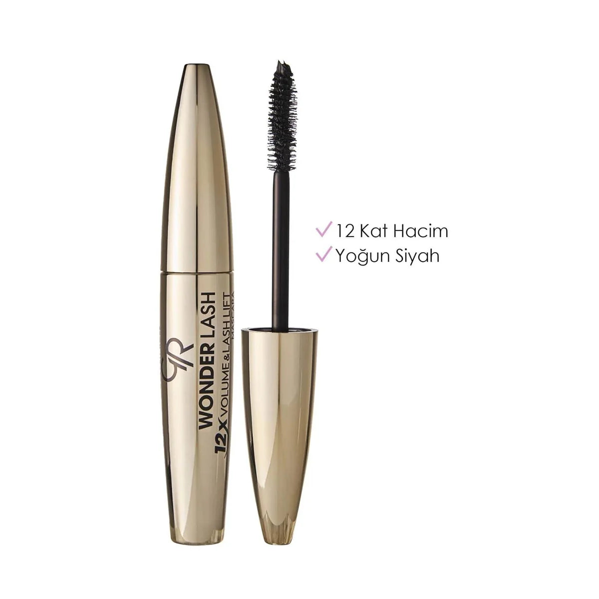 Golden Rose Wonder Lash Mascara Black 12x volume Pakistan buy online