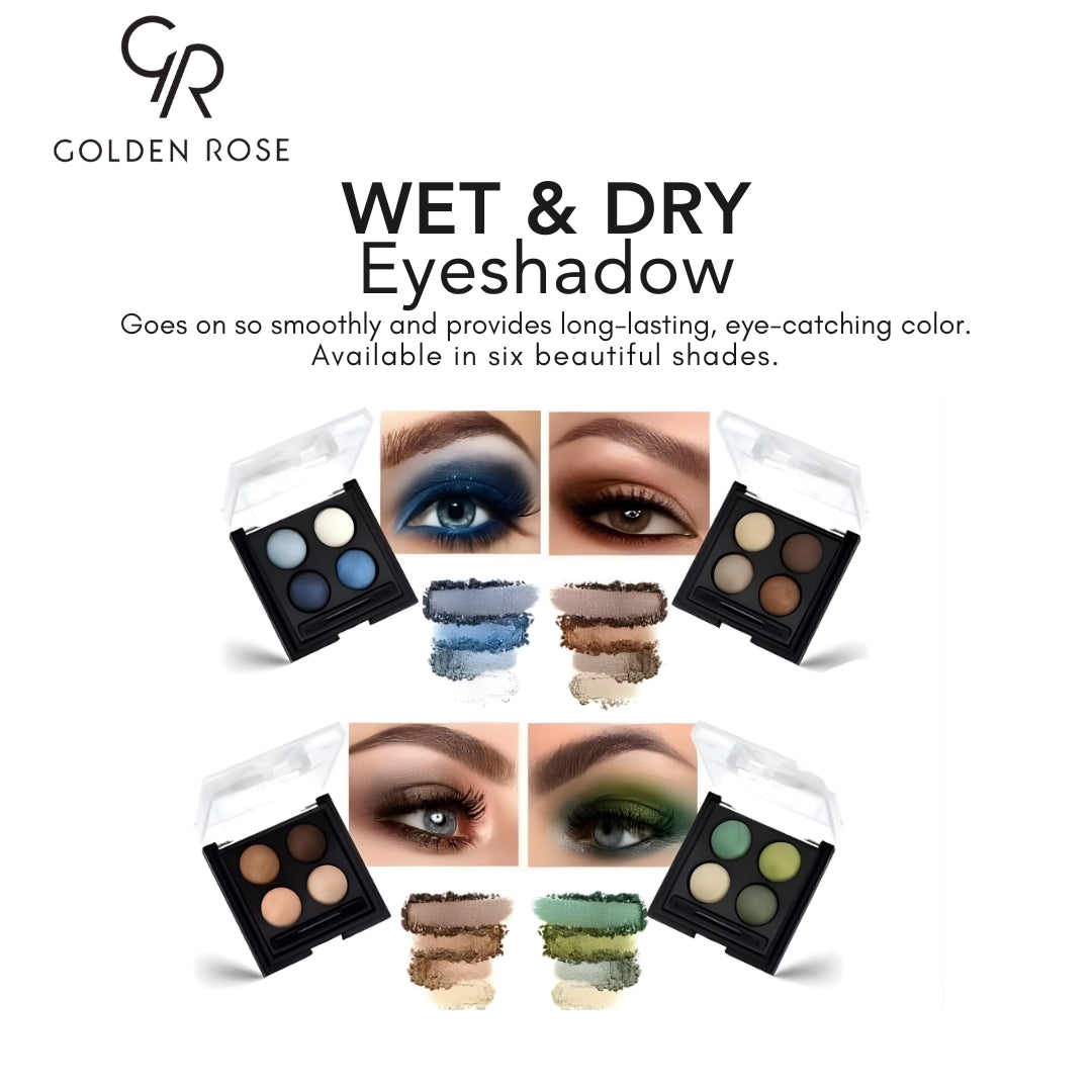 Golden Rose Eyeshadow Wet Dry Pakistan original affordable