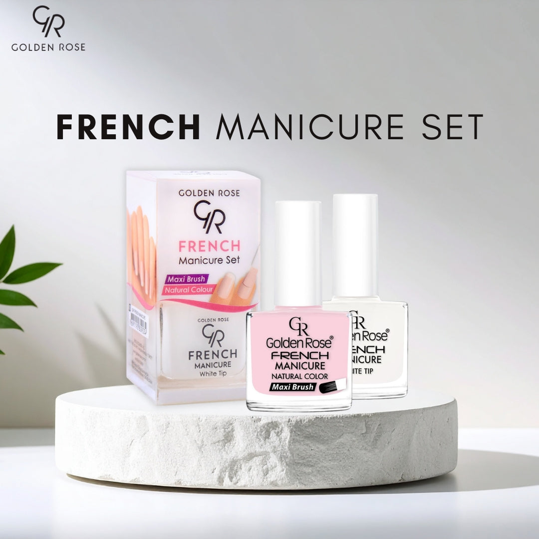 Golden Rose French Manicure Set salon quality nails Pakistan buy online