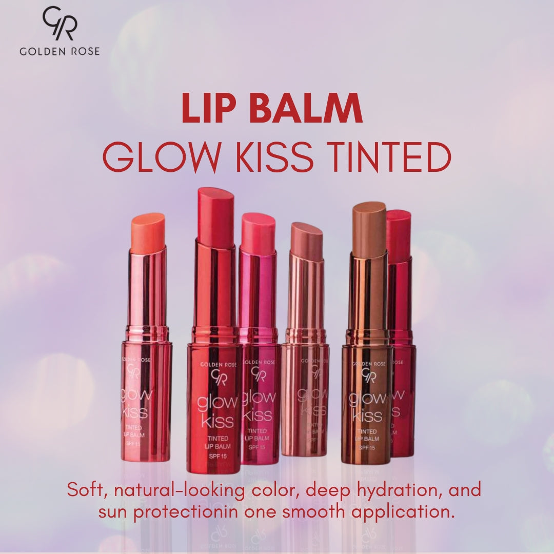 Golden Rose Glow Kiss Tinted Lip Balm creamy everyday Pakistan buy online