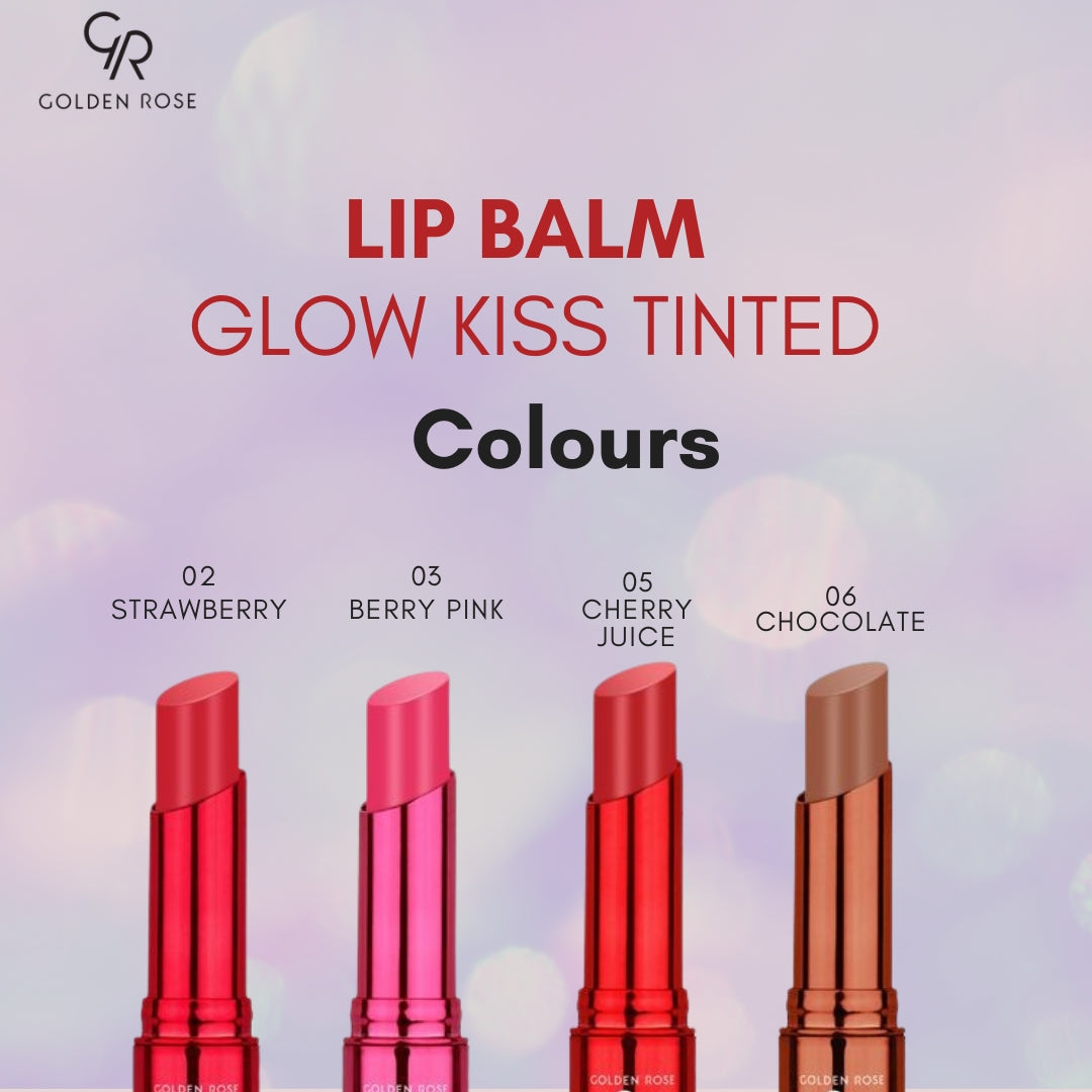 Golden Rose Glow Kiss tinted balm 4 shades Pakistan COD