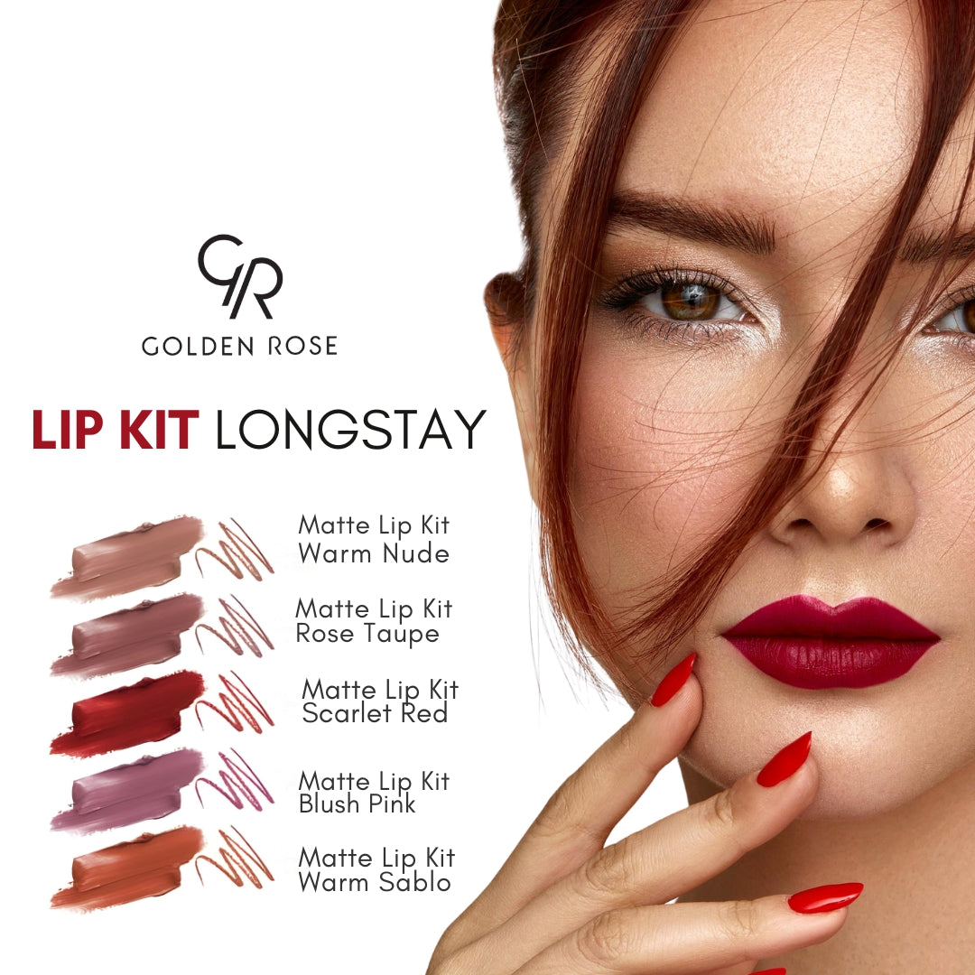 Golden Rose Lip Kit Longstay Pakistan original affordable