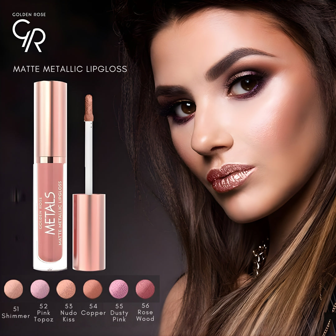 Golden Rose matte metallic gloss non sticky Pakistan COD