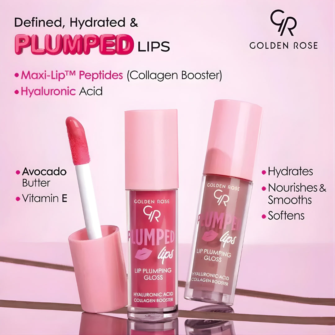 Golden Rose Plumped Lips lip gloss fuller lips Pakistan buy online