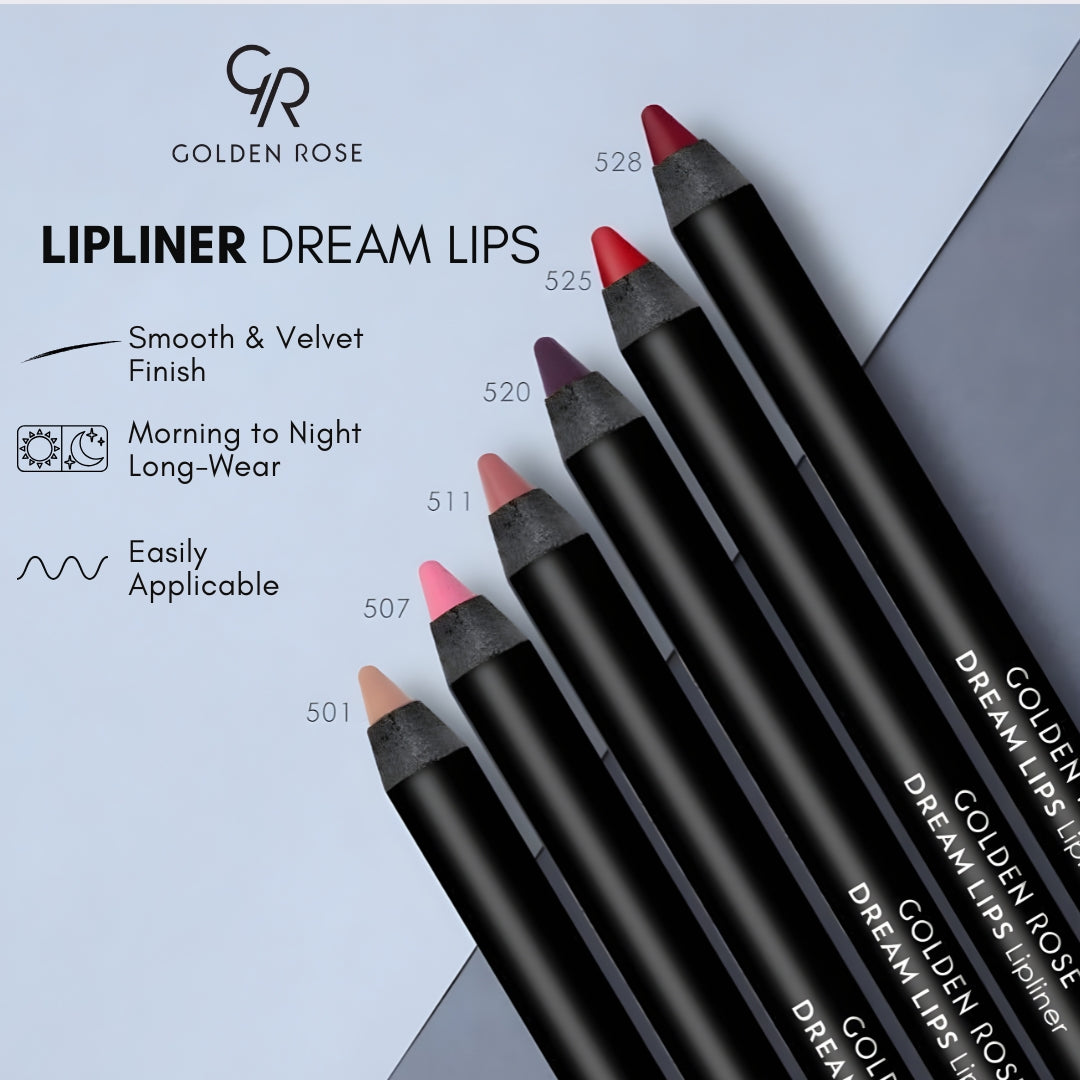 Golden Rose Dream Lips Lip Liner pencil 15 shades Pakistan buy online