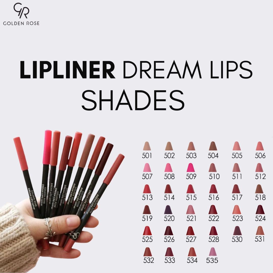 Golden Rose Lipliner Dream Lips Pakistan original affordable