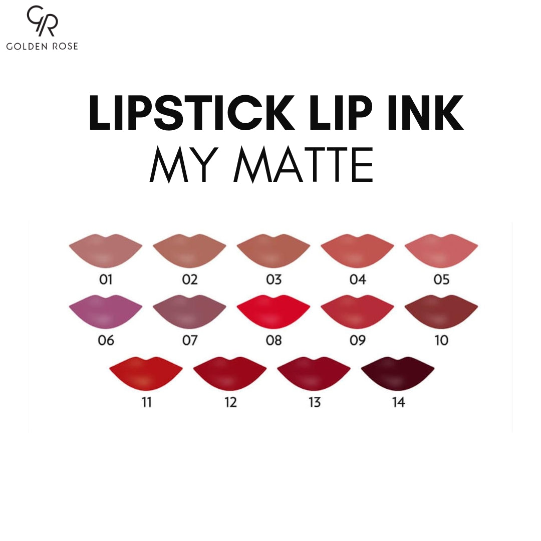 Golden Rose Lip Ink My Matte Pakistan original affordable