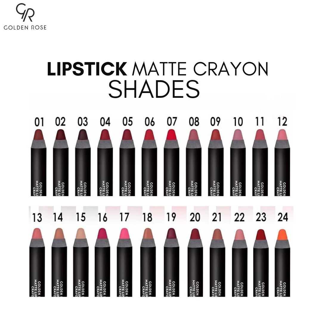 Golden Rose matte lipstick crayon formula Pakistan COD