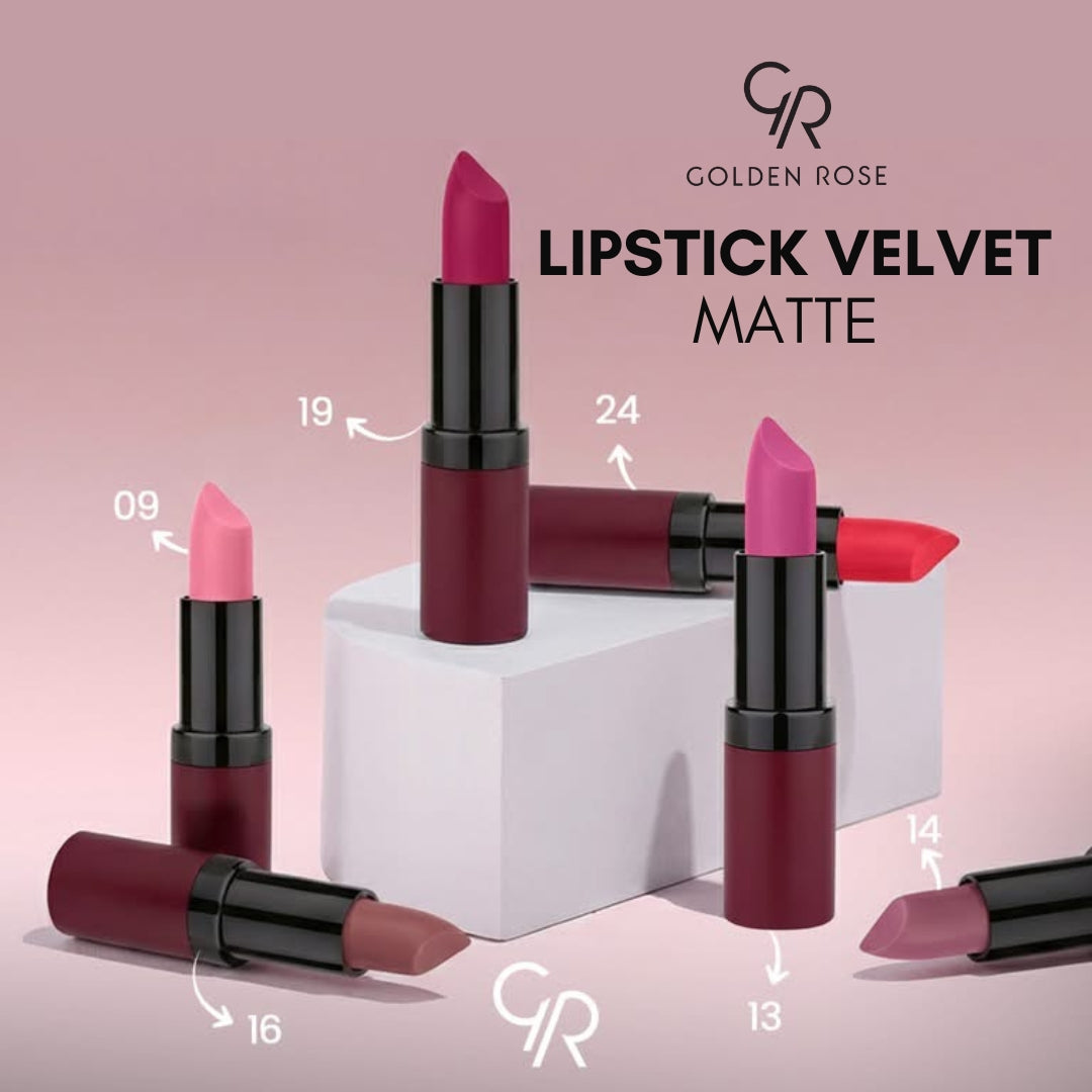 Golden Rose Velvet Matte Lipstick long wearing Pakistan buy online