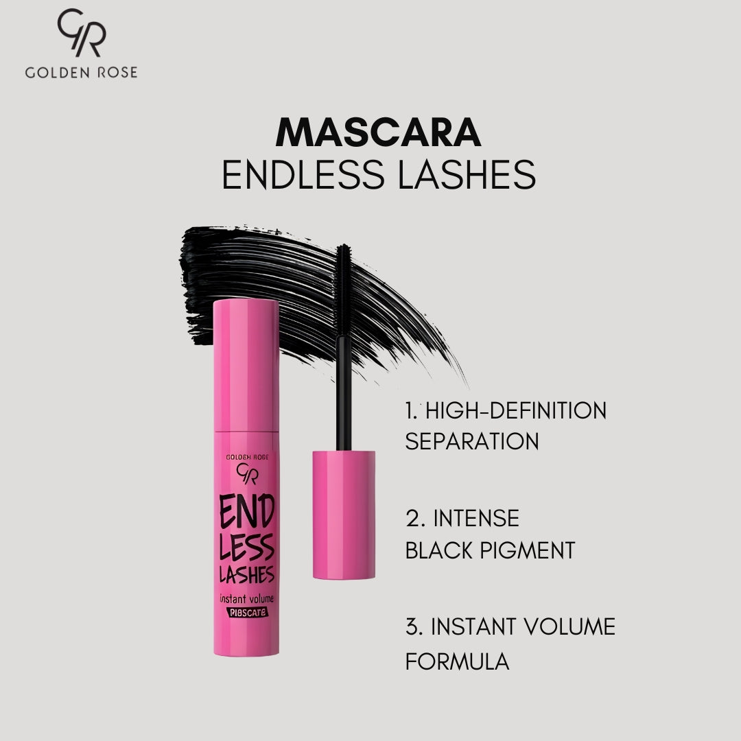 Golden Rose Endless Lashes mascara buildable formula Pakistan COD