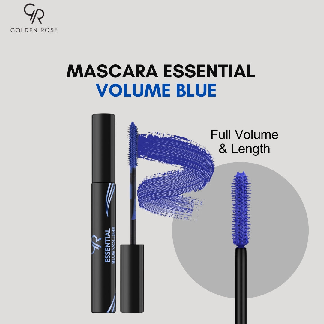 Golden Rose Essential Volume Blue Mascara coloured lashes Pakistan buy online