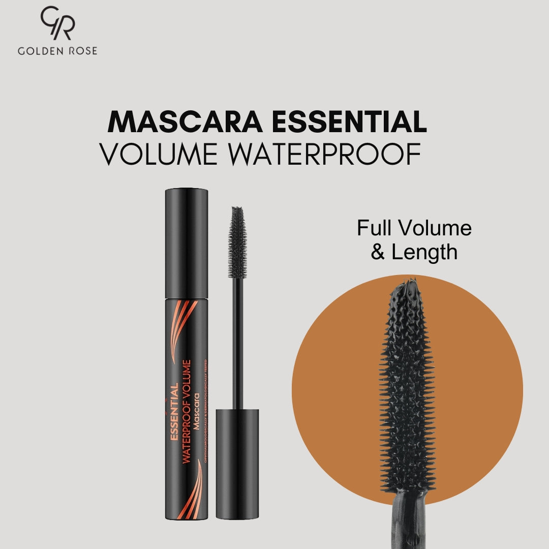 Golden Rose Essential Volume Waterproof Mascara all day Pakistan buy online