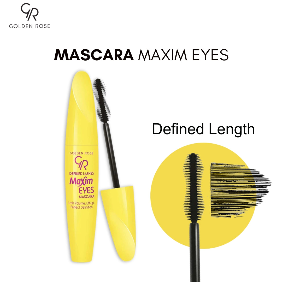 Golden Rose Maxim Eyes Mascara defined voluminous lashes Pakistan