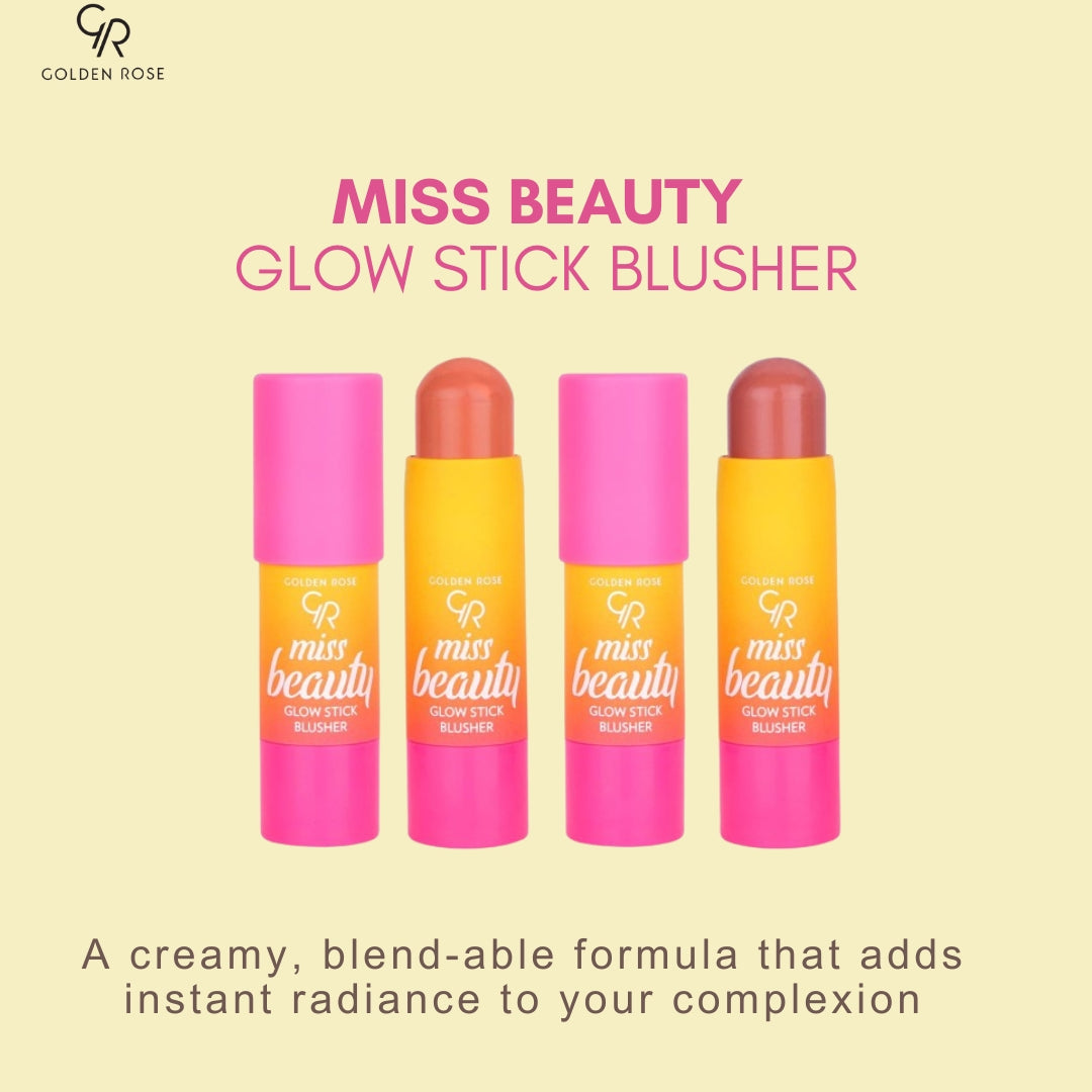 Golden Rose Miss Beauty Glow Stick Blusher luminous flush Pakistan buy online