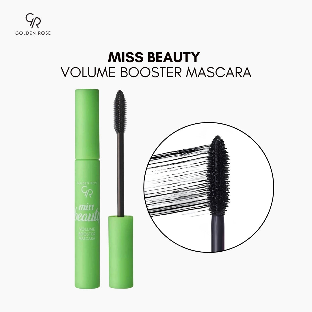 Golden Rose Miss Beauty Volume Booster Mascara intensely black Pakistan