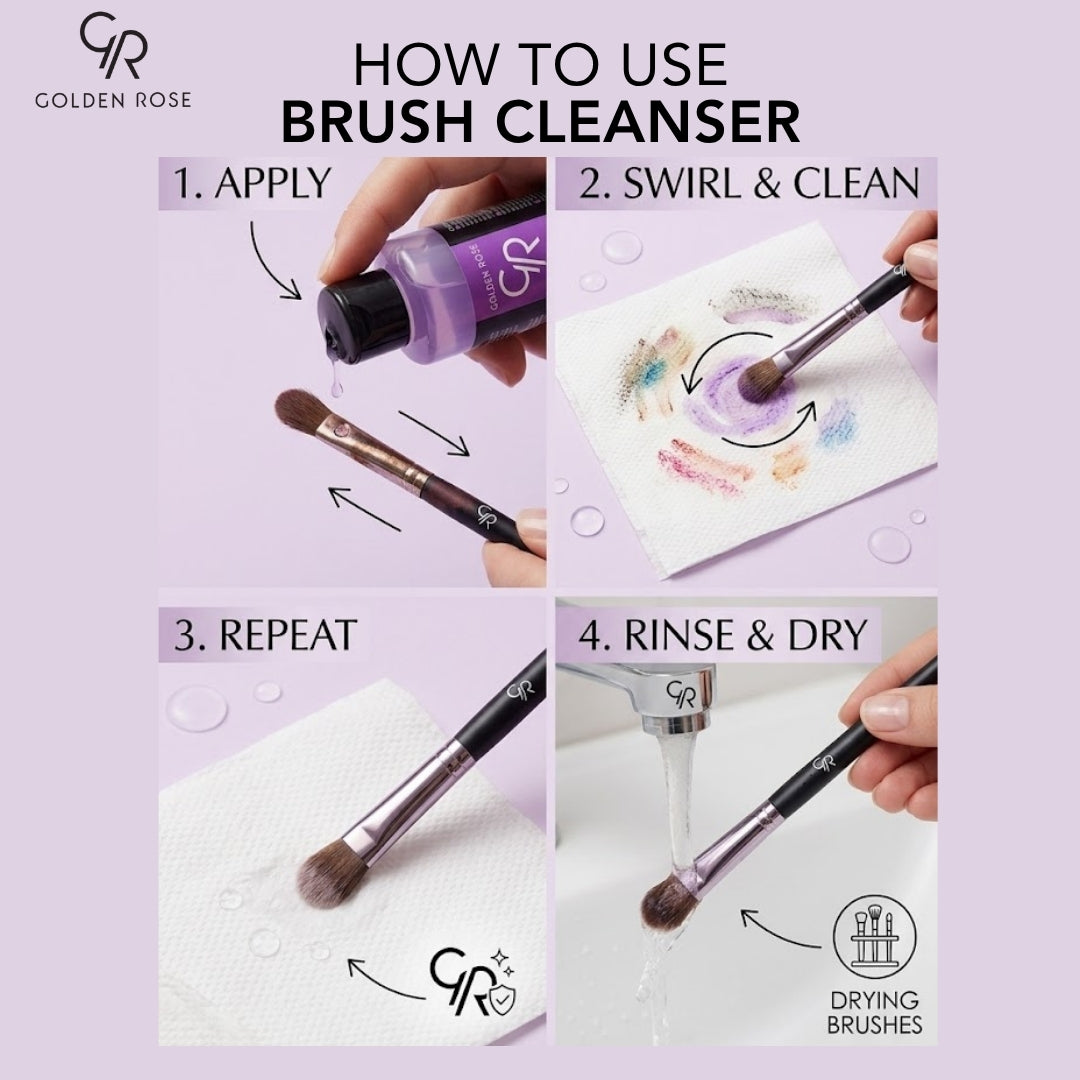 Golden Rose brush cleaner 125ml Pakistan COD delivery
