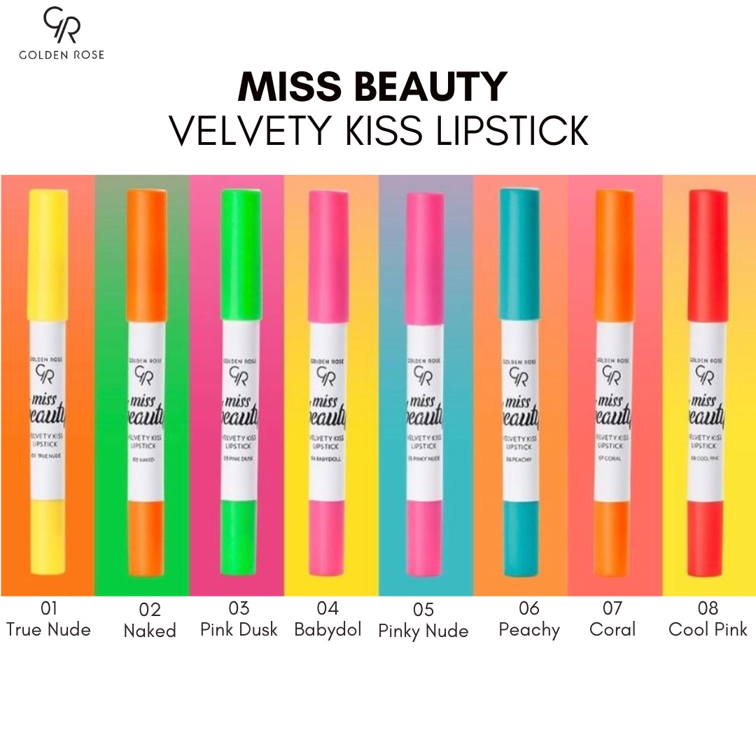 Golden Rose Miss Beauty lipstick velvety Pakistan COD delivery
