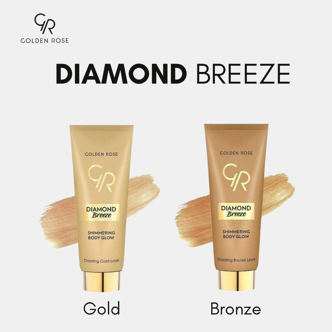 Golden Rose body glow shimmer illuminator Pakistan COD