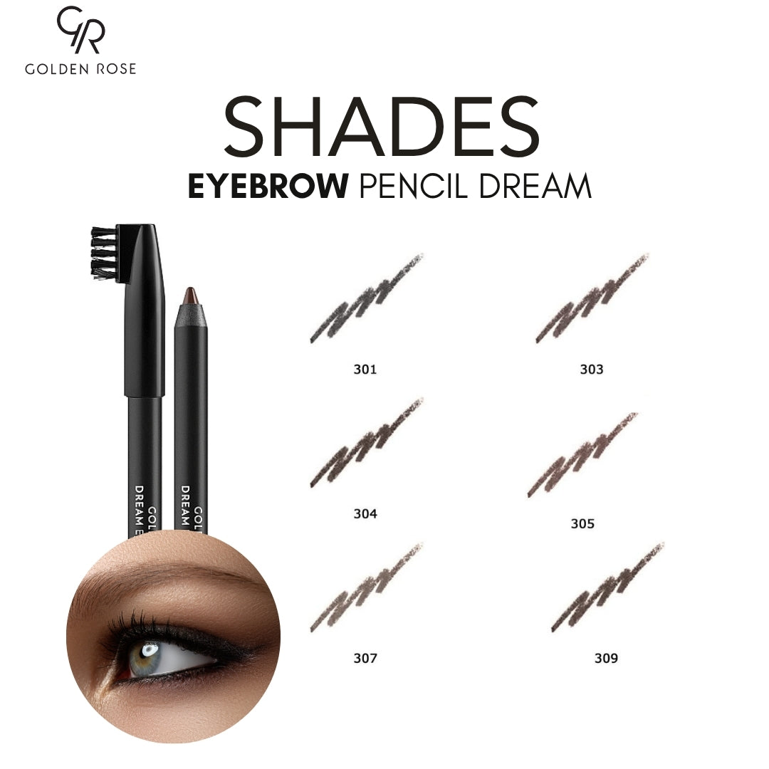 Golden Rose Dream brow pencil natural look Pakistan COD
