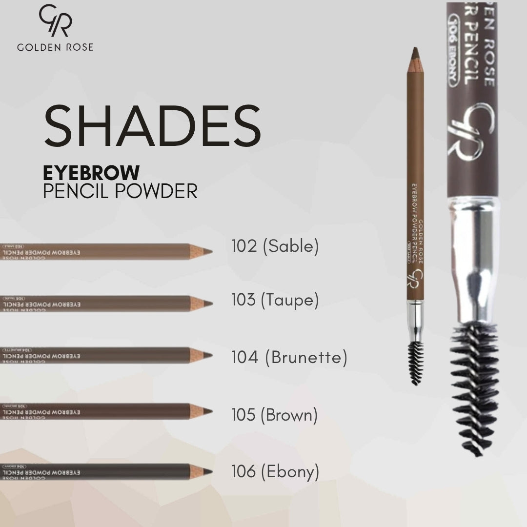 Golden Rose eyebrow powder pencil define shape Pakistan COD