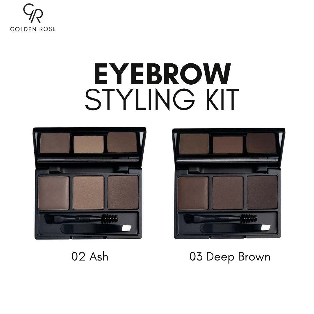 Golden Rose eyebrow kit ash deep brown Pakistan COD