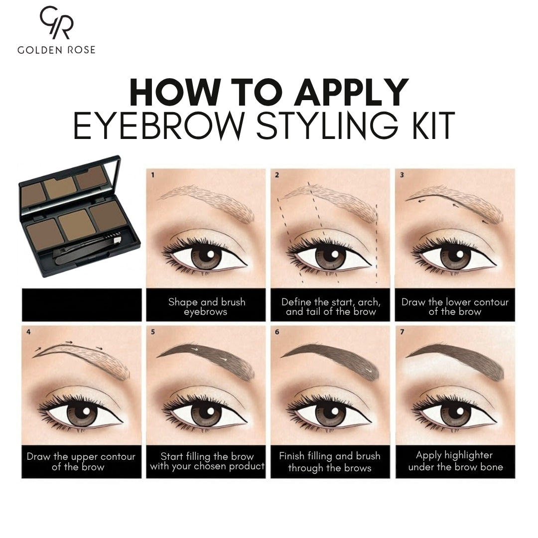 Golden Rose Eyebrow Styling Kit Pakistan original affordable