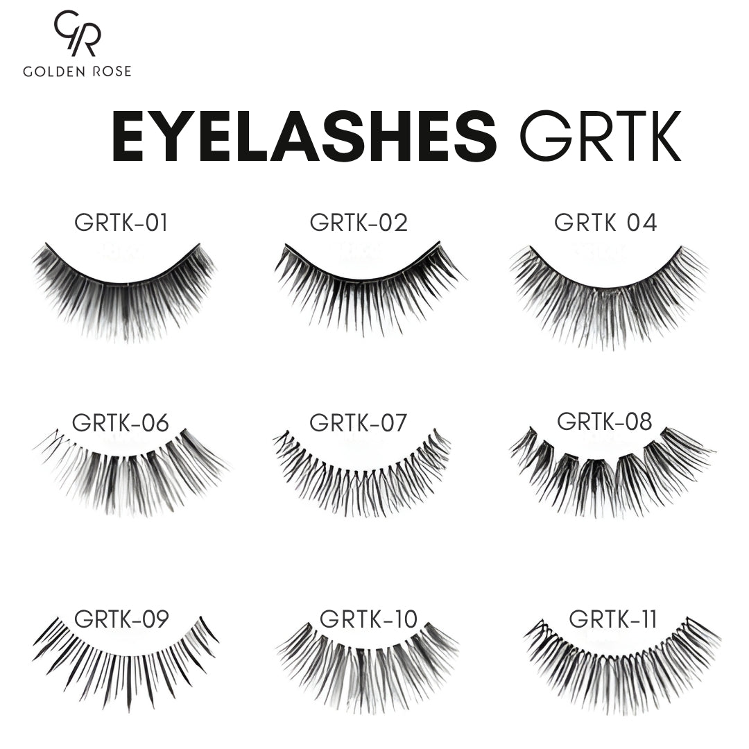 Golden Rose GRTK lashes 8 styles Pakistan COD delivery