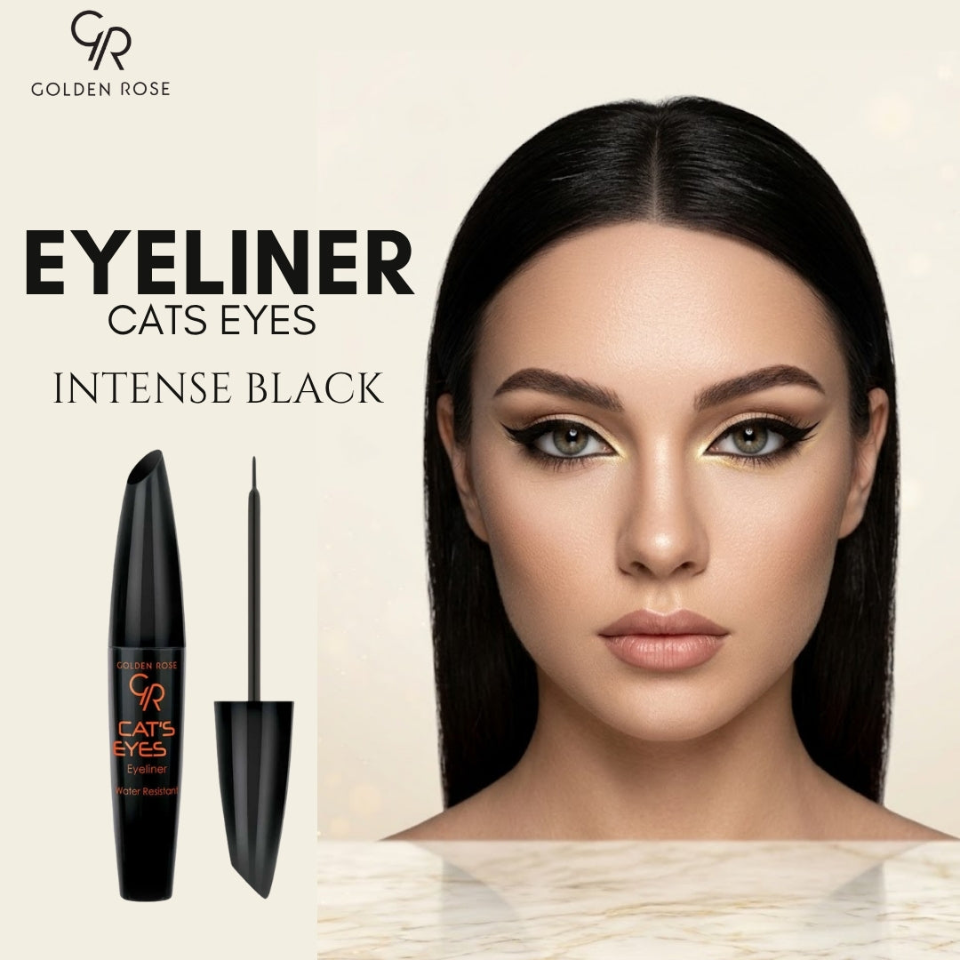 Golden Rose cats eye eyeliner matte black Pakistan COD