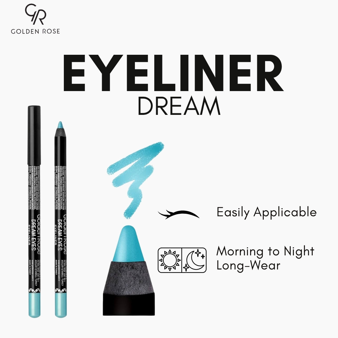 Golden Rose Dream Eyeliner pencil 12 shades Pakistan buy online