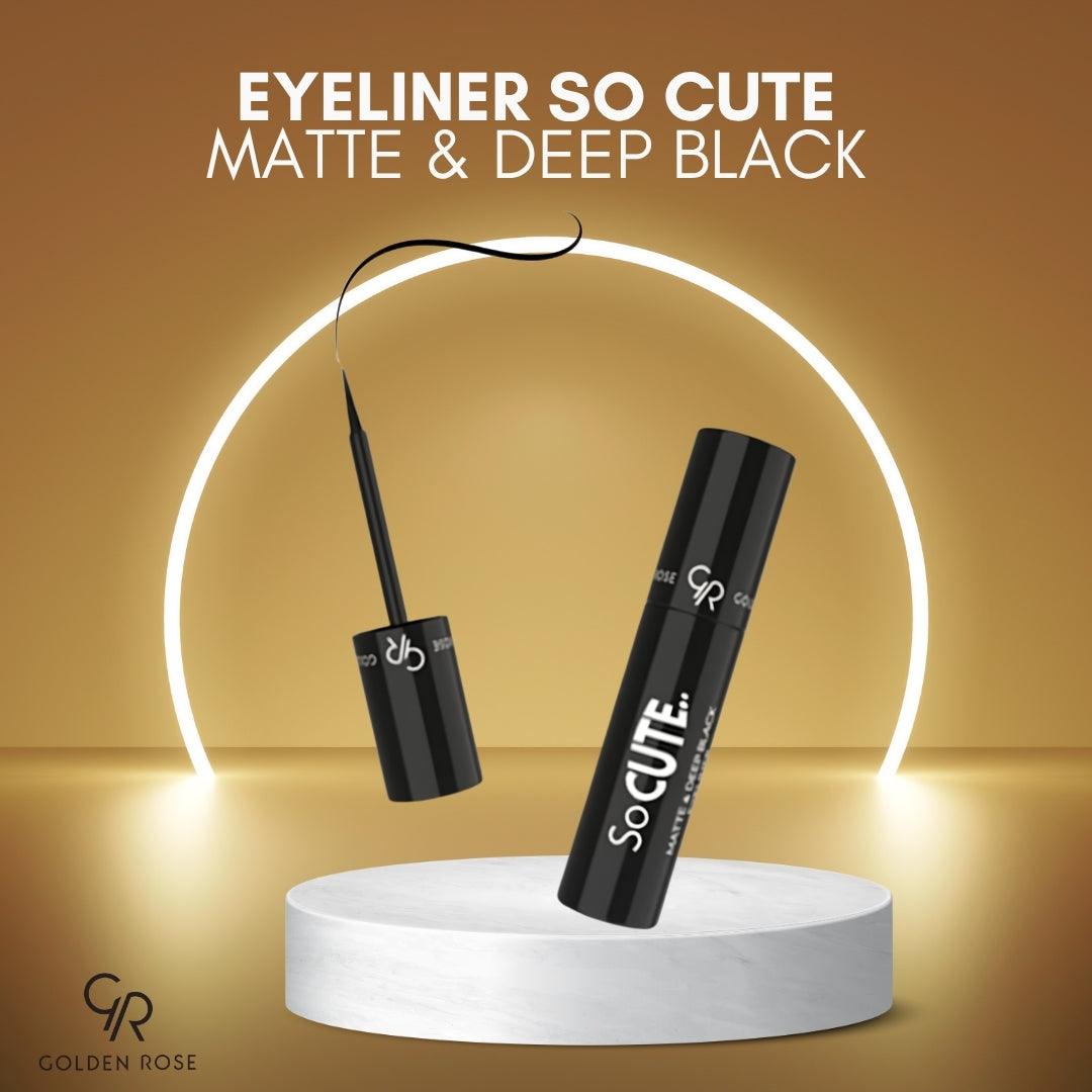 Golden Rose So Cute Matte Deep Black Eyeliner long lasting Pakistan buy online