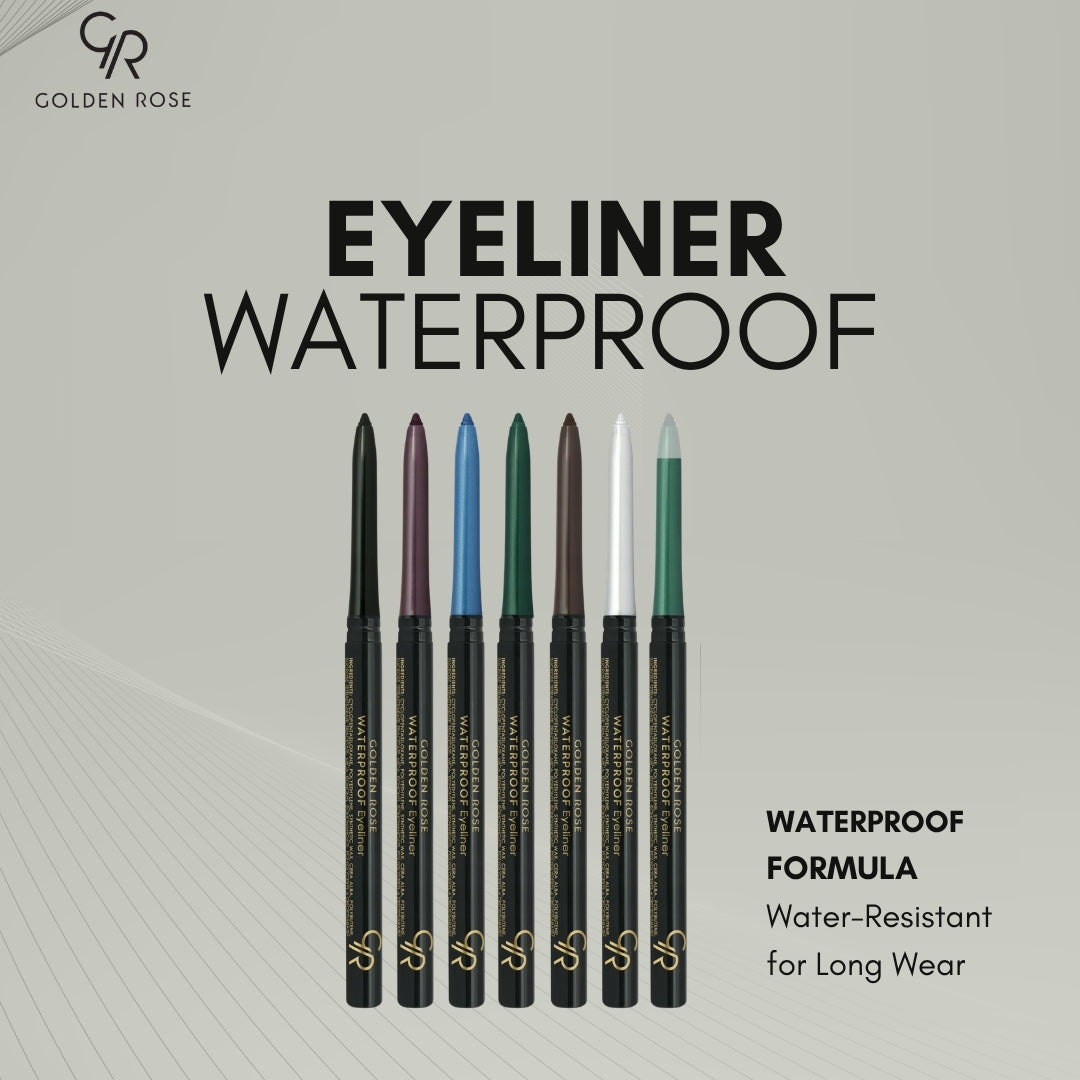 Golden Rose Waterproof Eyeliner Pencil 9 shades Pakistan buy online