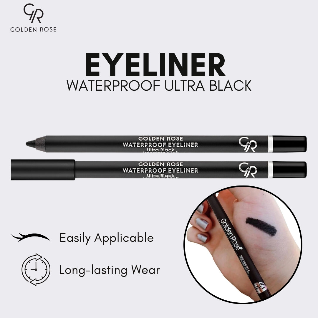 Golden Rose Waterproof Ultra Black Liquid Eyeliner Pakistan buy online