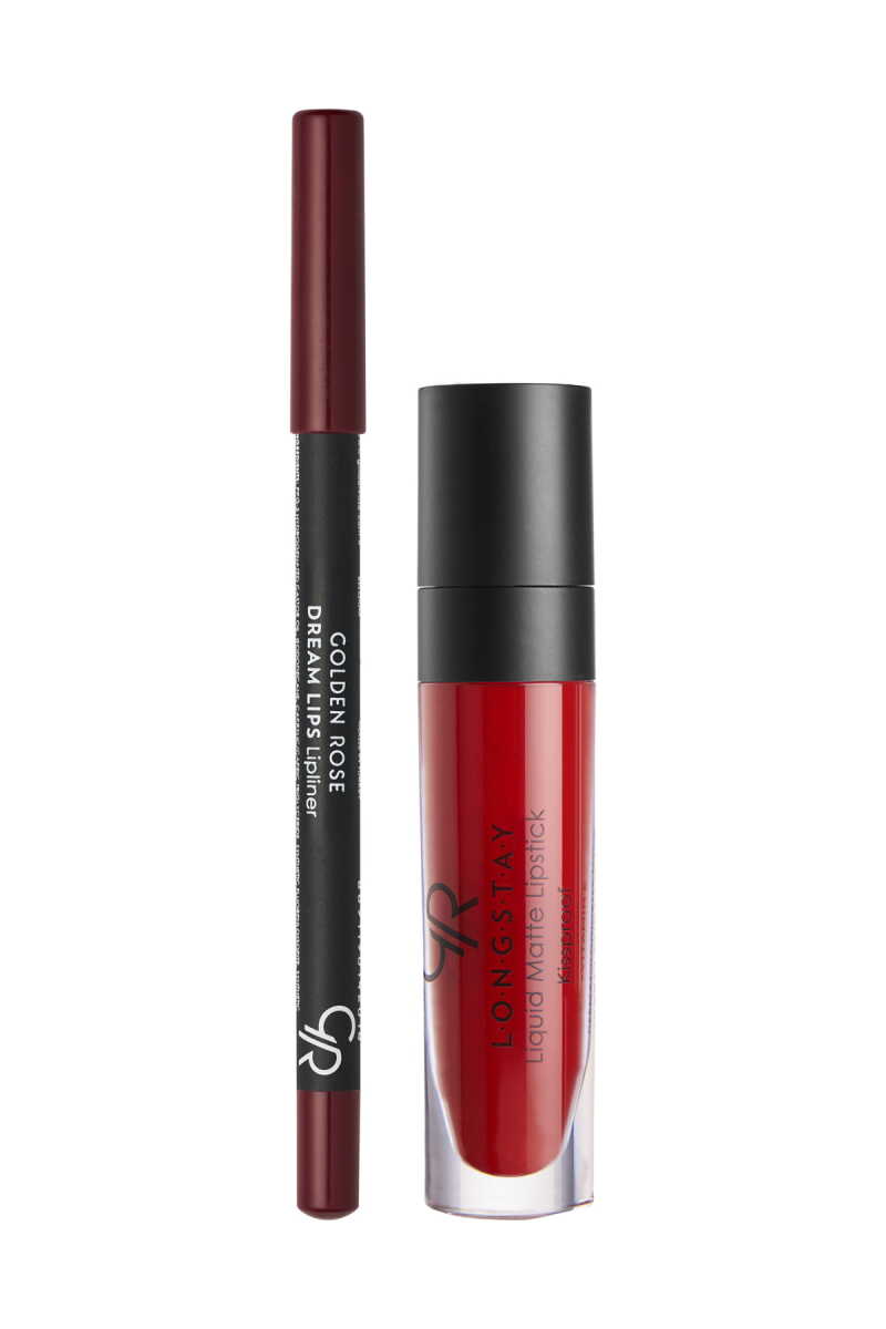 GOLDEN ROSE LIP KIT LONGSTAY