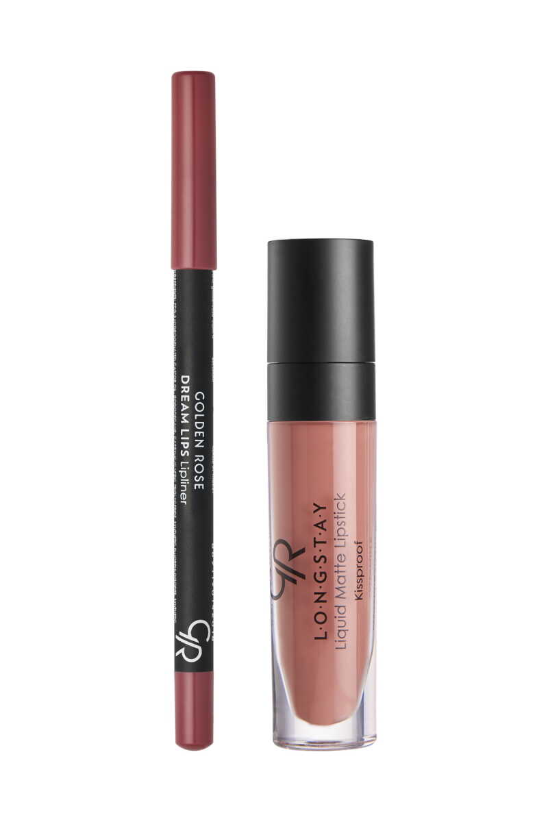 GOLDEN ROSE LIP KIT LONGSTAY