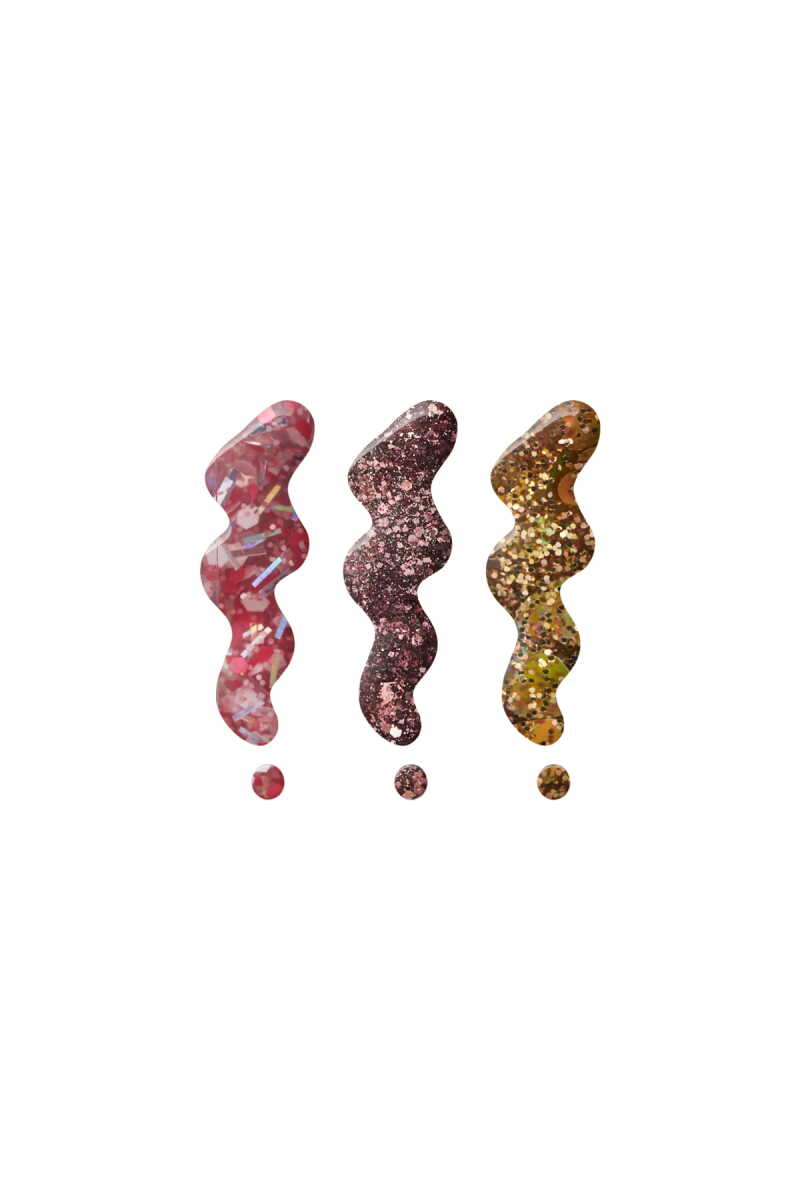 GOLDEN ROSE MISS BEAUTY PARTY TIME NAIL COLOR TRIO